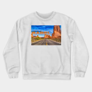 Tower of Babel Arches National Park Crewneck Sweatshirt